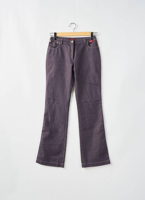 Blugi bootcut albastru E PURE femeie