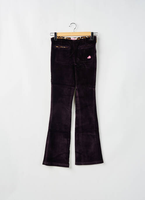 Pantalon evazat violet KANA BEACH femeie