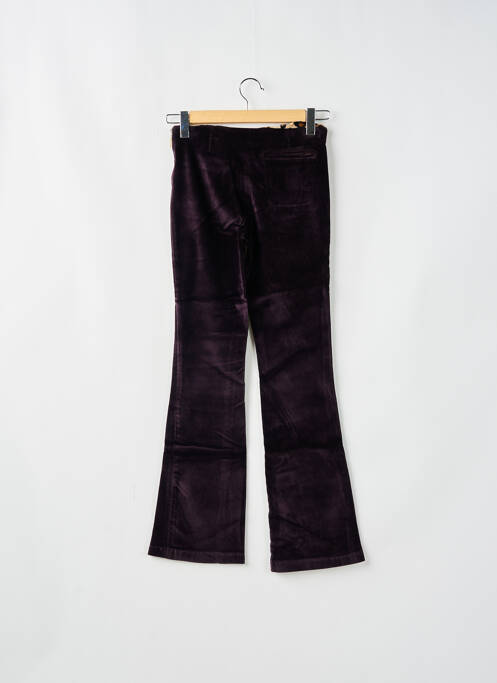Pantalon evazat violet KANA BEACH femeie