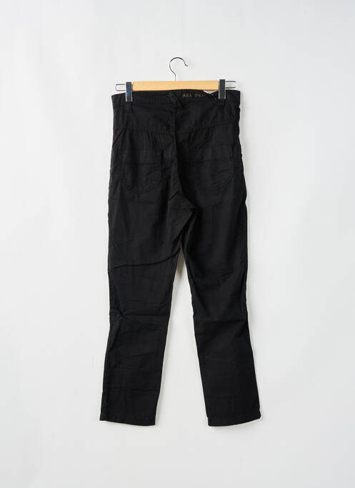 Pantalon slim negru KILL DEAL femeie