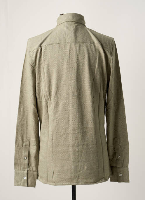 Cămașă cu mâneci lungi verde LES GARCONS FACILES bărbat