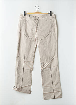 Pantalon drept elasticitate talie joasă bej FREEMAN T.PORTER femeie