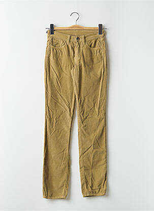 Pantalon drept bej FIVE PM femeie