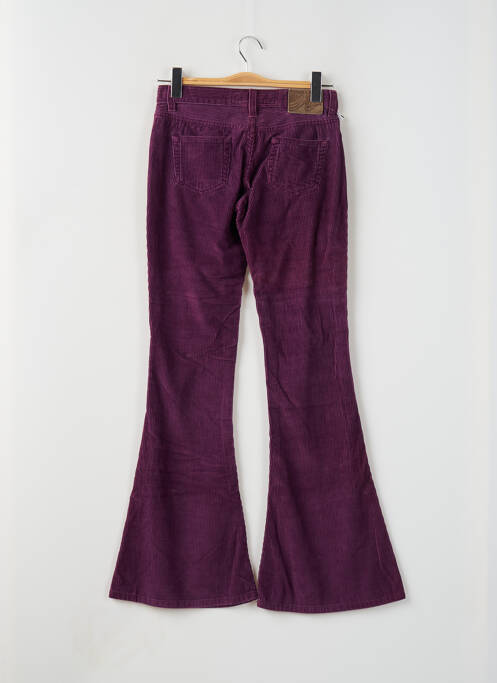 Pantalon evazat violet FREEMAN T.PORTER femeie
