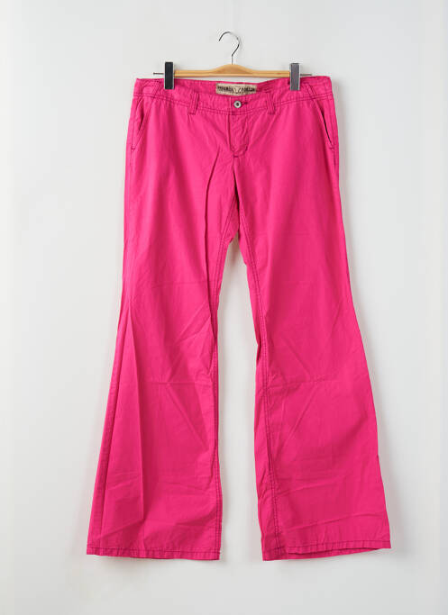 Pantalon evazat roz FREEMAN T.PORTER femeie