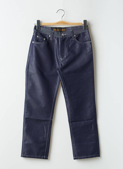 Blugi cu croială dreaptă albastru FREEMAN T.PORTER femeie