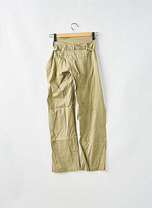 Pantalon drept talie înaltă talie înaltă verde LADY SOUL femeie