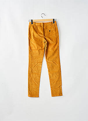 Pantalon slim elasticitate mărime normală galben LEON & HARPER femeie