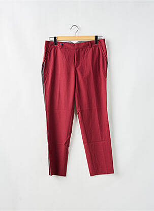 Pantalon trei sferturi elasticitate talie joasă roșu LEON & HARPER femeie