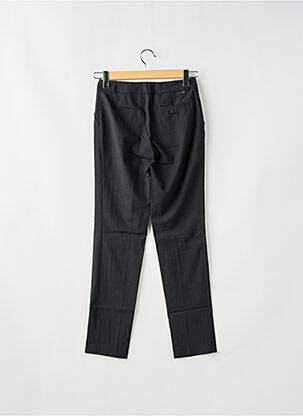 Pantalon trei sferturi elasticitate talie joasă gri LEON & HARPER femeie