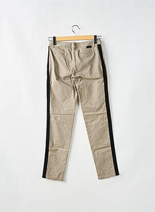 Pantalon trei sferturi elasticitate talie joasă bej LEON & HARPER femeie