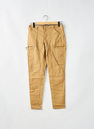 Pantalon cargo subțire talie joasă bej LEON & HARPER femeie