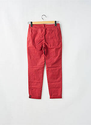Pantalon chino talie joasă talie joasă roșu LEON & HARPER femeie