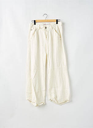 Pantalon larg alb MISS SIXTY femeie