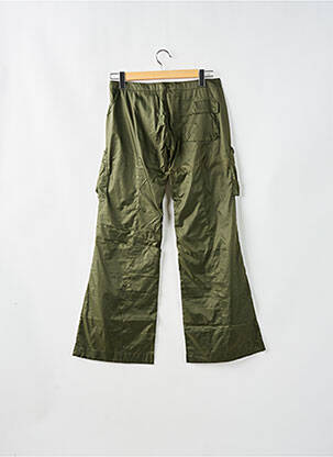 Pantalon evazat talie joasă talie joasă verde MISS SIXTY femeie