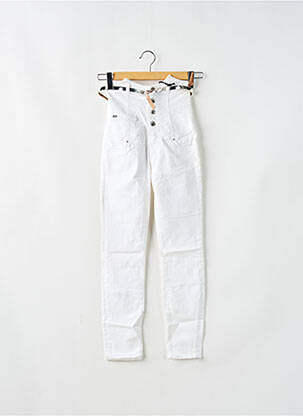 Blugi cu croială slim alb MISS SIXTY femeie