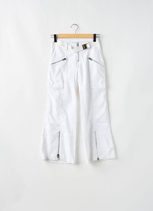 Pantalon evazat alb LA BRIGADA INTERNACIONAL femeie