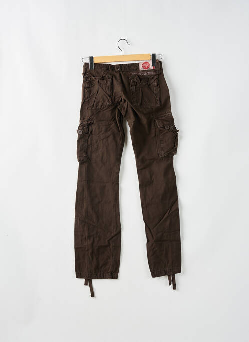 Pantalon cargo maro LE TEMPS DES CERISES femeie