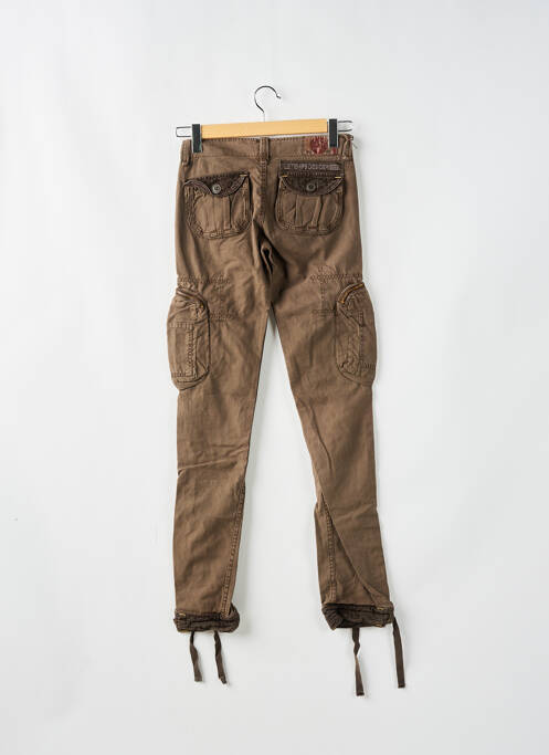 Pantalon cargo maro LE TEMPS DES CERISES femeie