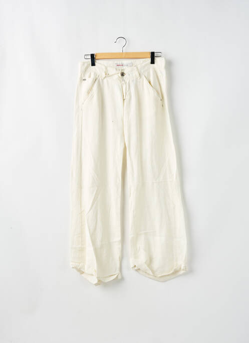 Pantalon larg alb MISS SIXTY femeie