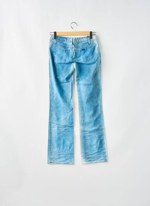 Blugi bootcut țesătură brută talie joasă albastru MISS SIXTY femme