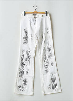 Blugi cu croială dreaptă bej SCHOOL RAG femeie