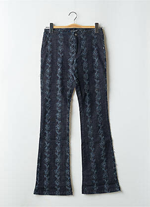 Blugi cu croială evazată albastru SCHOOL RAG femeie