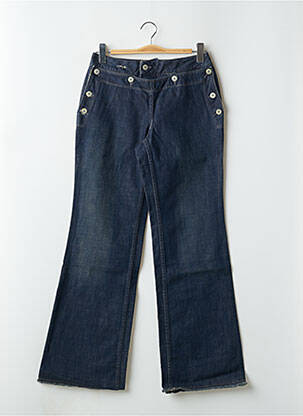 Blugi cu croială dreaptă albastru SCHOOL RAG femeie