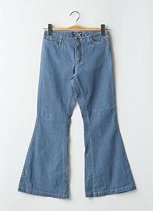 Blugi cu croială evazată albastru SCHOOL RAG femeie