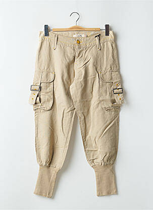 Pantalon cargo bej SCHOOL RAG femeie