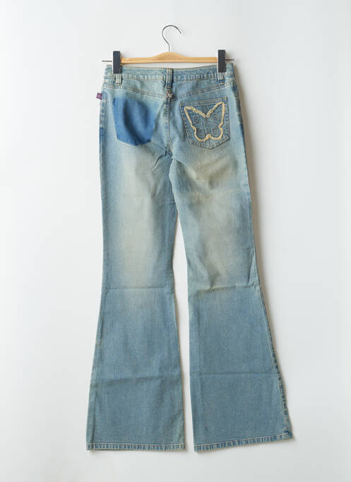 Blugi cu croială evazată albastru NEW LONDON femeie