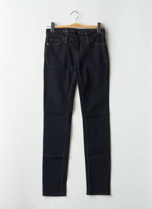 Blugi cu croială slim țesătură brută mărime normală negru RWD femme