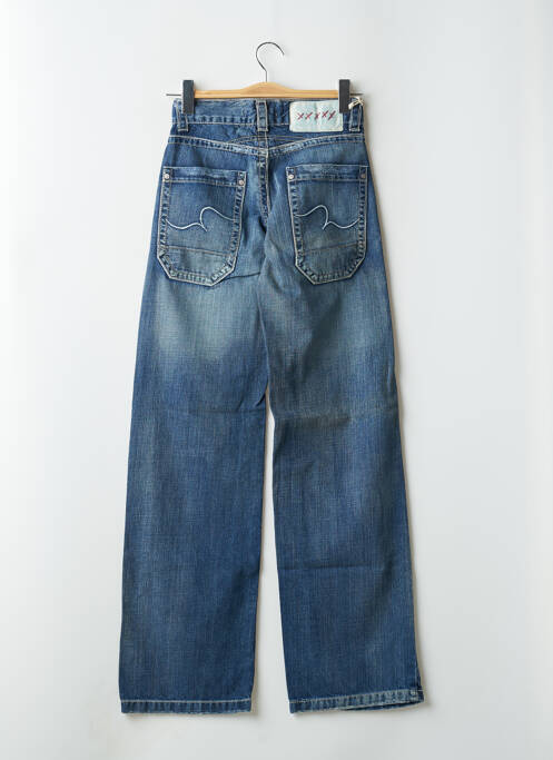 Blugi cu croială dreaptă albastru SCHOOL RAG femeie