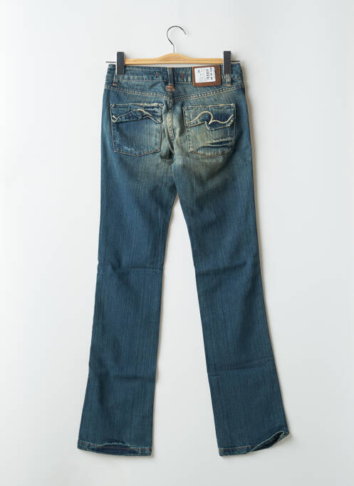 Blugi cu croială evazată albastru SCHOOL RAG femeie