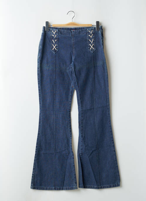 Blugi cu croială evazată albastru TEDDY SMITH femeie