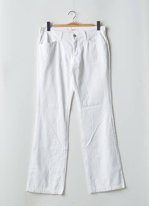 Blugi cu croială dreaptă alb SCHOOL RAG femeie