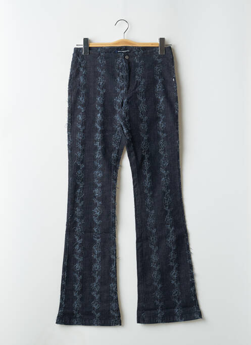 Blugi cu croială evazată albastru SCHOOL RAG femeie