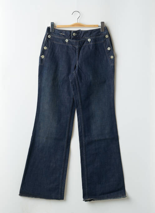 Blugi cu croială dreaptă albastru SCHOOL RAG femeie