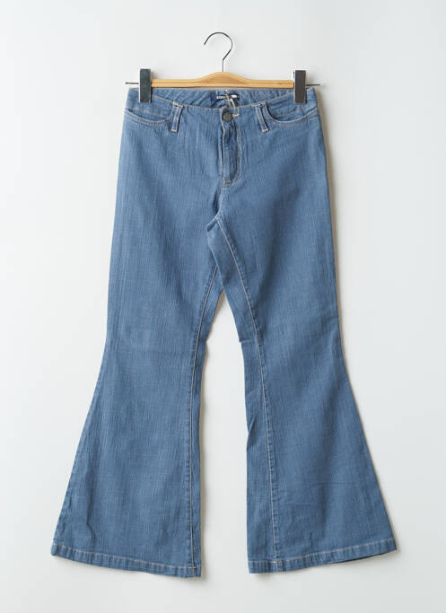 Blugi cu croială evazată albastru SCHOOL RAG femeie