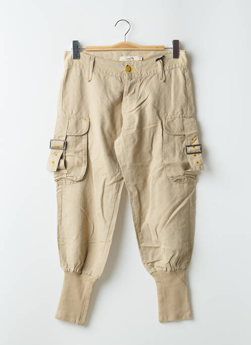 Pantalon cargo bej SCHOOL RAG femeie
