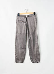 Pantalon 7/8 elasticitate mărime normală gri SESSUN femeie