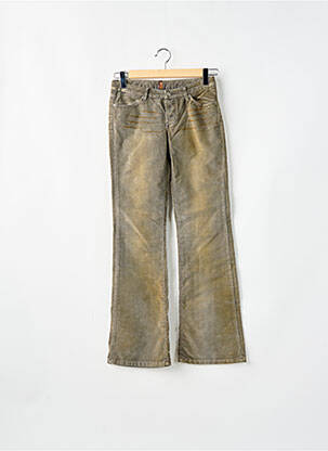 Pantalon evazat elasticitate talie joasă gri TEDDY SMITH femeie