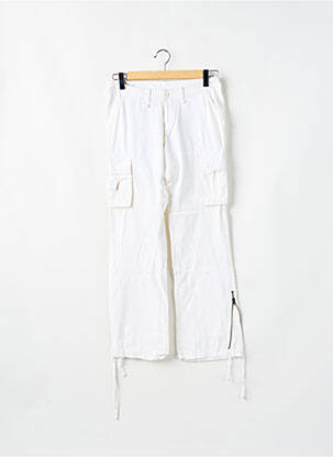 Pantalon cargo alb TEDDY SMITH femeie