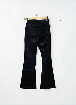 Pantalon evazat elasticitate talie înaltă negru TEDDY SMITH femeie