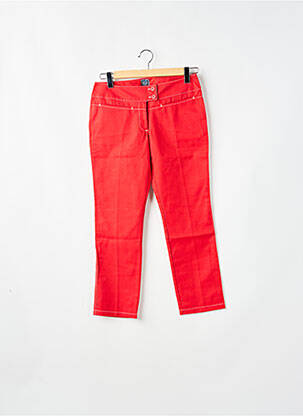 Blugi cu croială dreaptă roșu TIM BARGEOT femeie