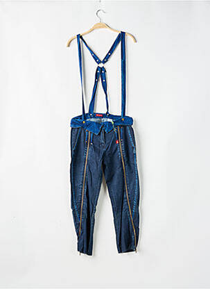 Blugi cu croială slim albastru BE YOU K femeie