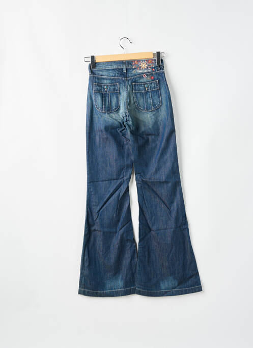 Blugi cu croială evazată albastru TEDDY SMITH femeie