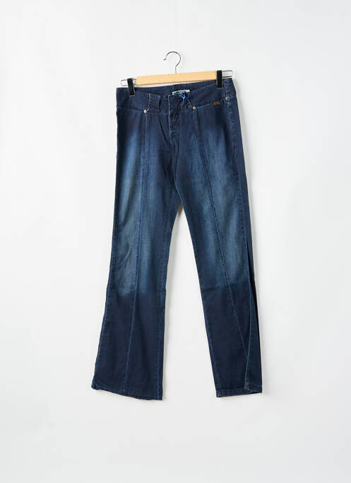 Blugi bootcut albastru TEDDY SMITH femeie