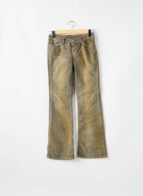 Pantalon evazat gri TEDDY SMITH femeie