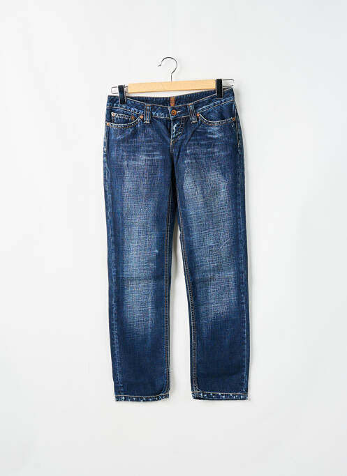 Blugi cu croială slim albastru TEDDY SMITH femeie